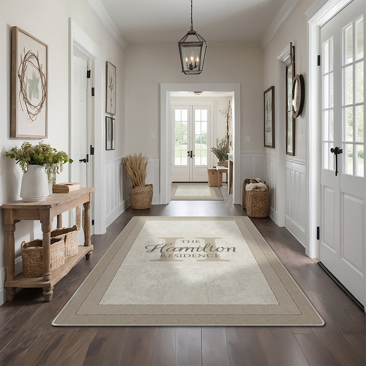 Ivory Taupe Rug