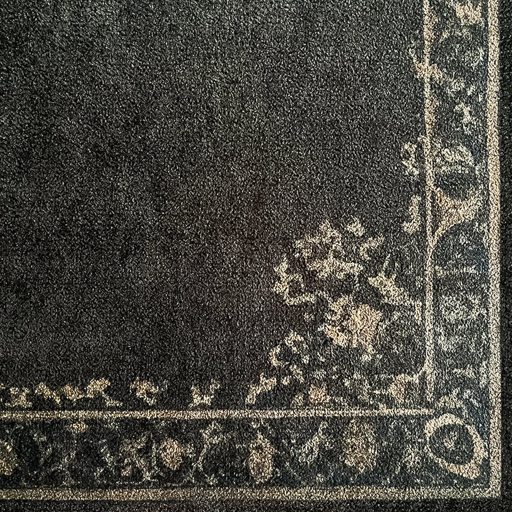 Noir Heritage Rug Detail Close Up Rug
