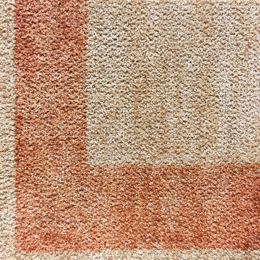 Terracotta Beige Rug-Detailed-Close-Up