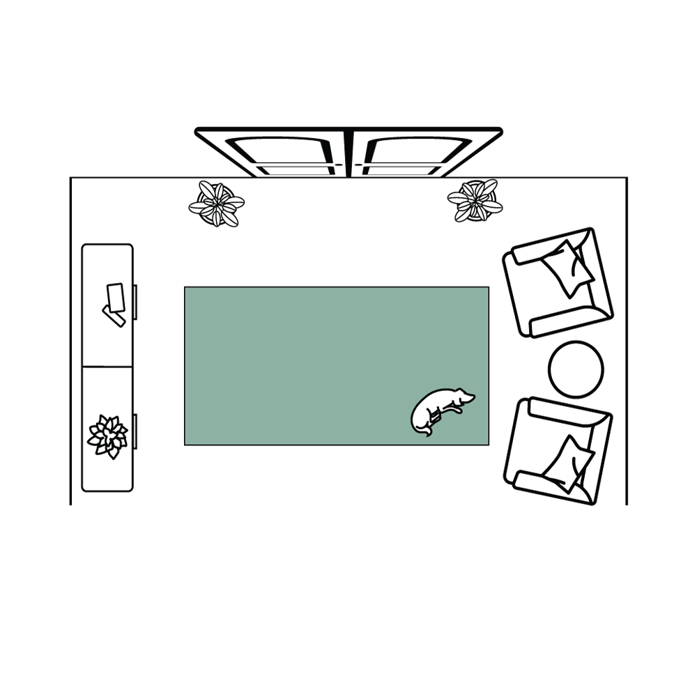 4' x 8' Area rugs