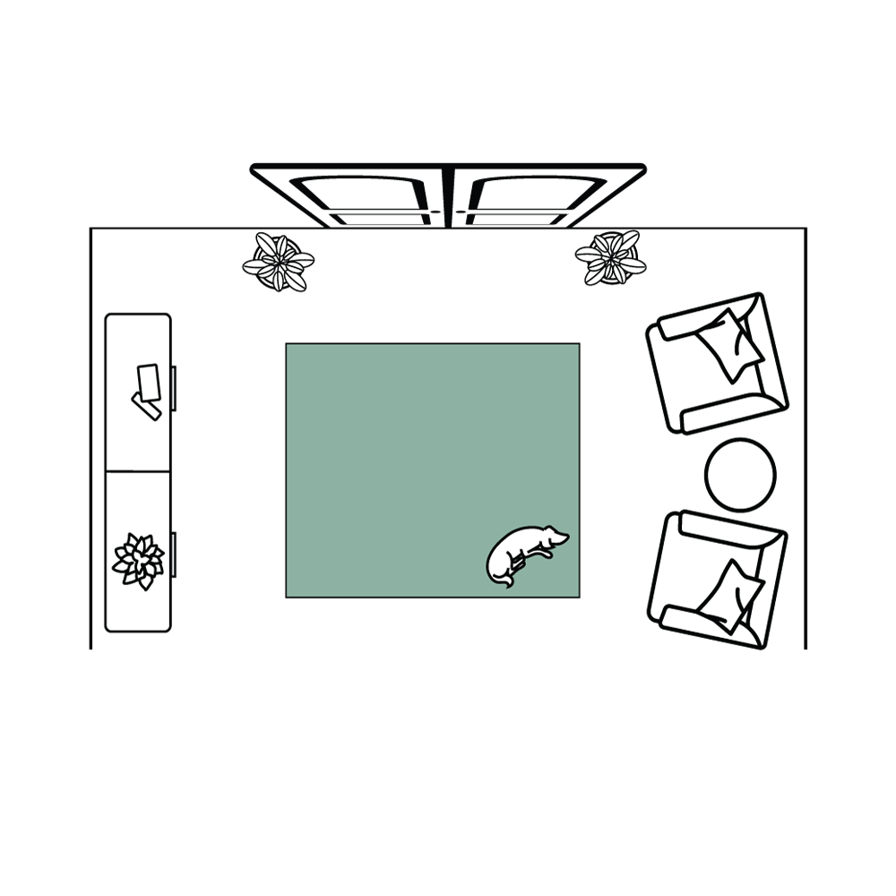 5' x 6' Area Rugs