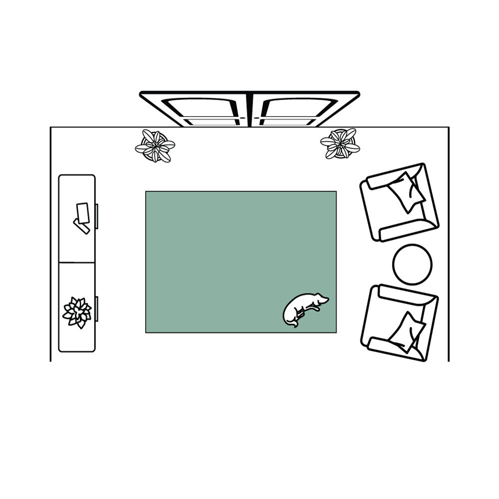 5' x 7' Area Rugs