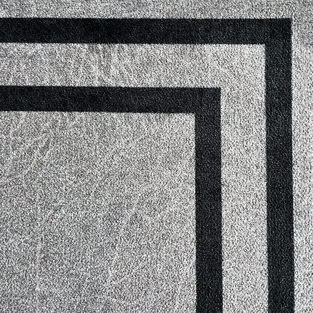 Graphite Stone Rug Detailed-Close-Up