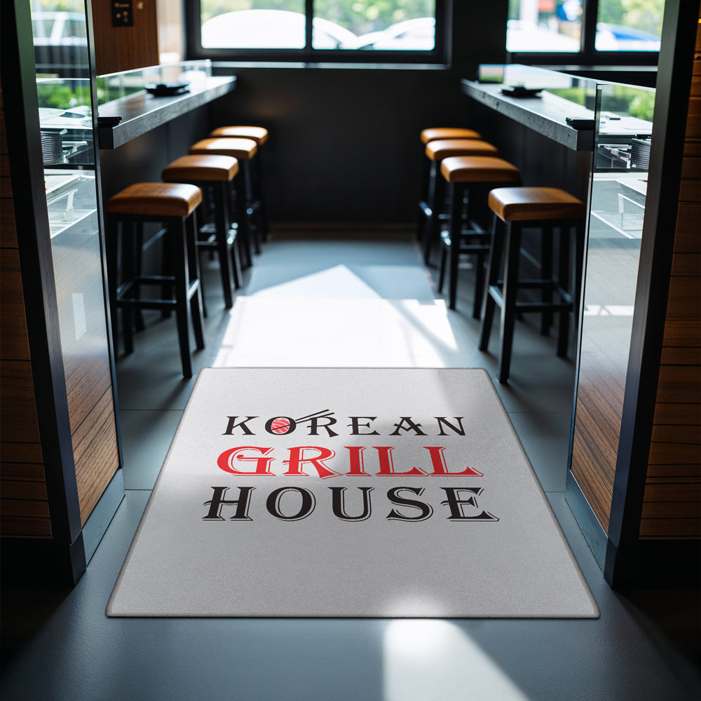 Personalized business logo rug